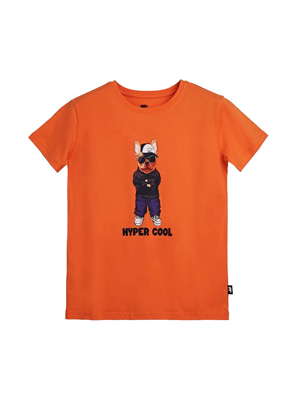 Hyper Bear Turuncu Baskılı Çocuk Tişört
