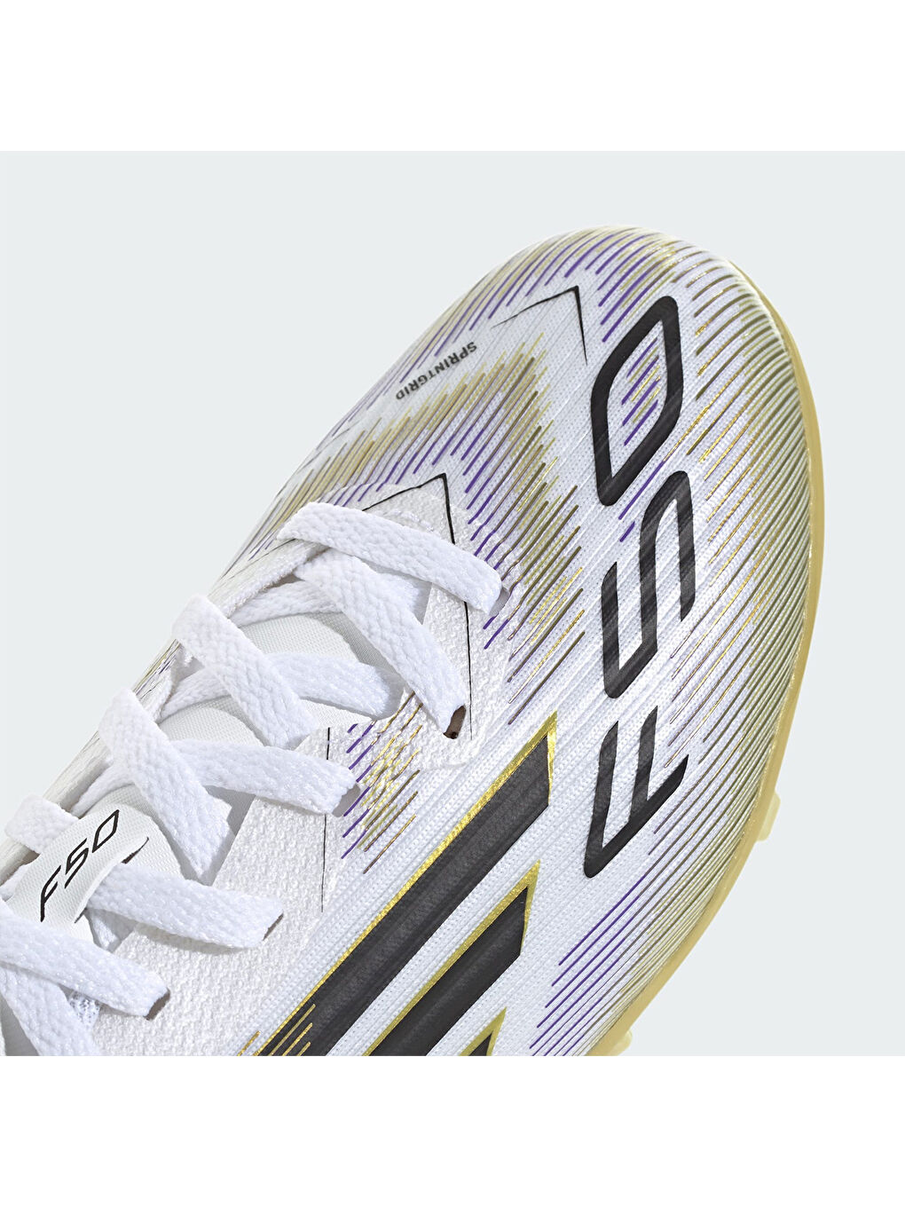 F50 League Fg/Mg J Çocuk Beyaz Krampon-4