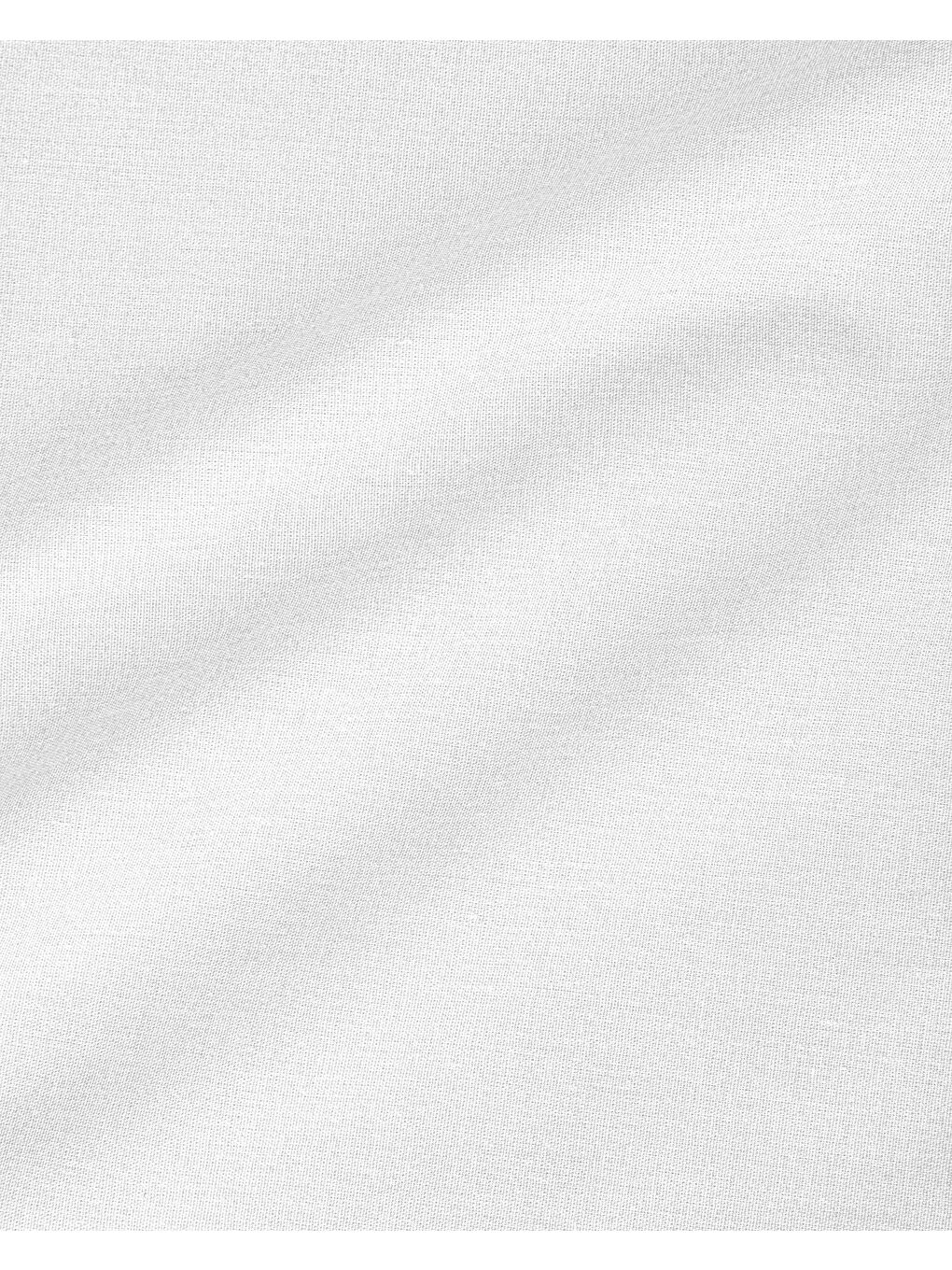 Pure Pamuklu King Size Lastikli Çarşaf 180x200 cm Beyaz-4