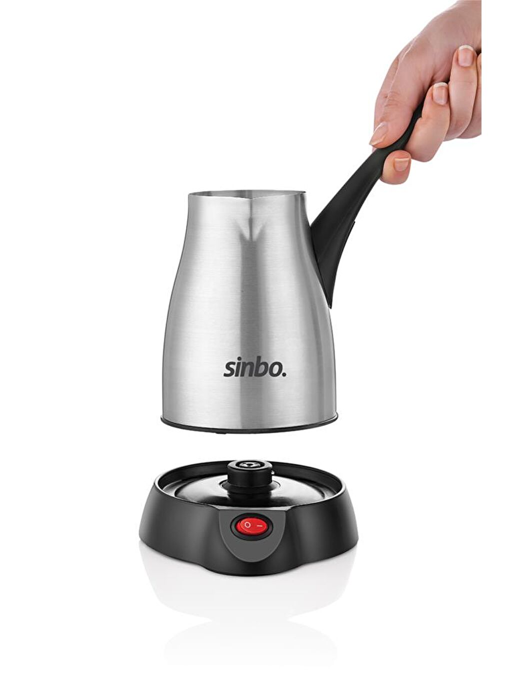 Scm-2957 Elektrikli Cezve Kahve Makinesi Inox-2