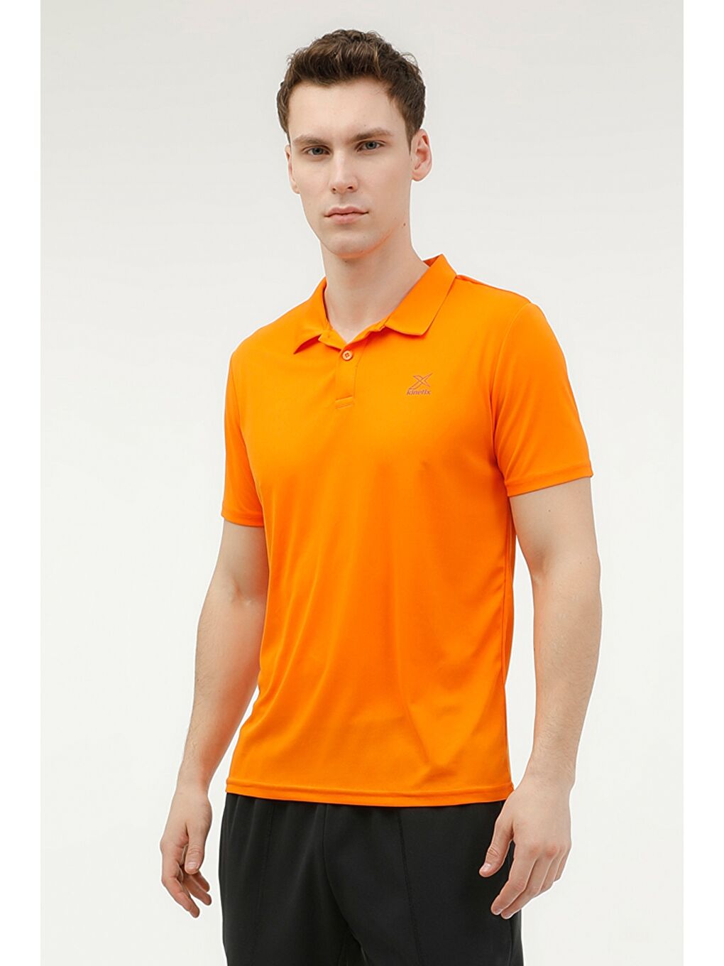 M-SN328 PES T-SHIRT 3FX Turuncu Erkek Kısa Kol Tişört