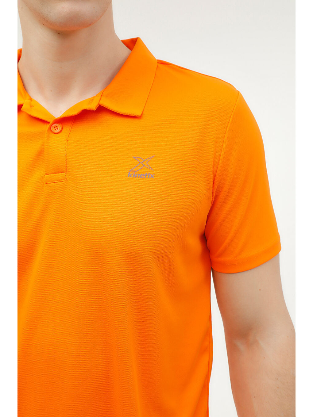 M-SN328 PES T-SHIRT 3FX Turuncu Erkek Kısa Kol Tişört-3