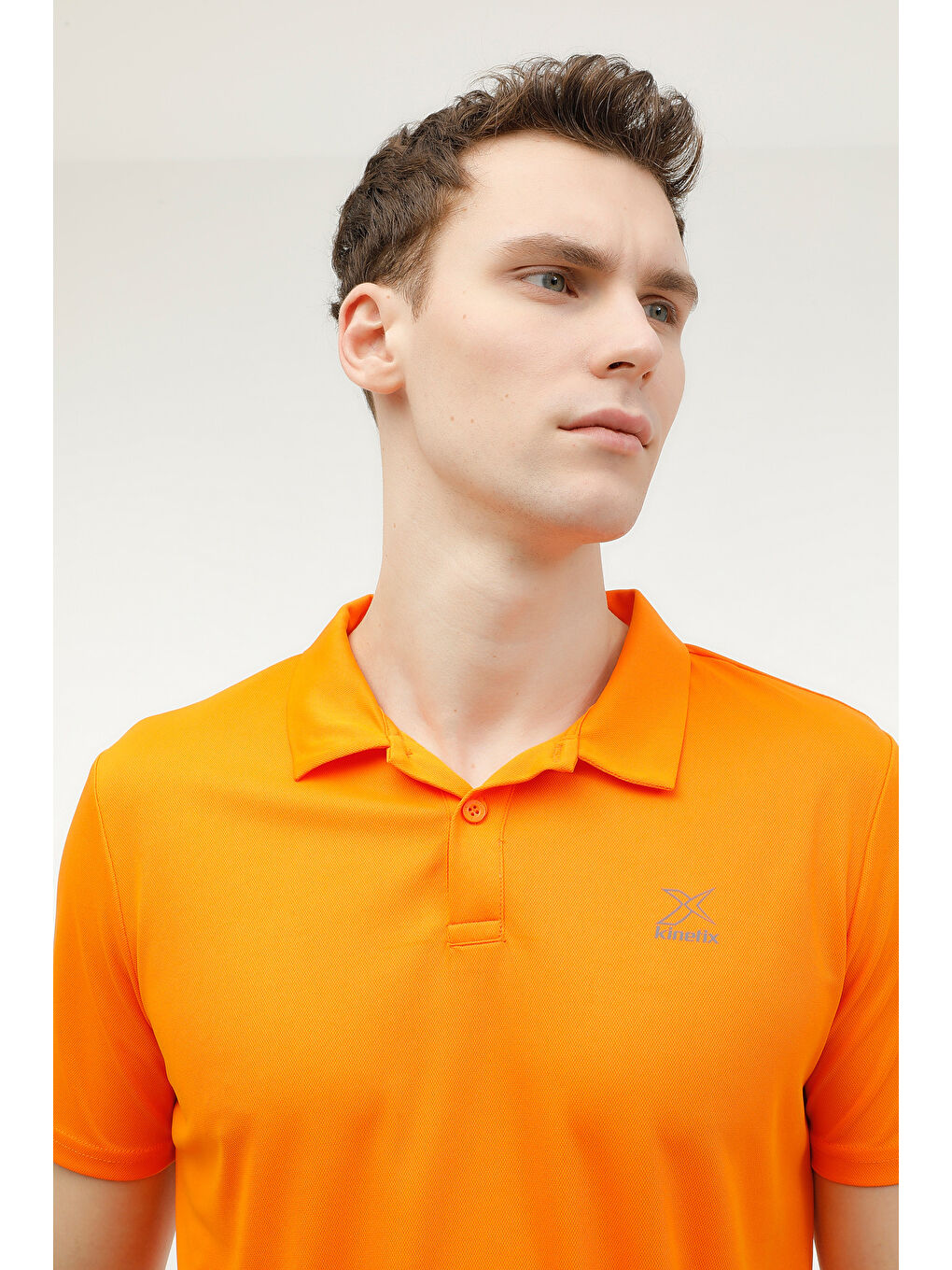 M-SN328 PES T-SHIRT 3FX Turuncu Erkek Kısa Kol Tişört-4