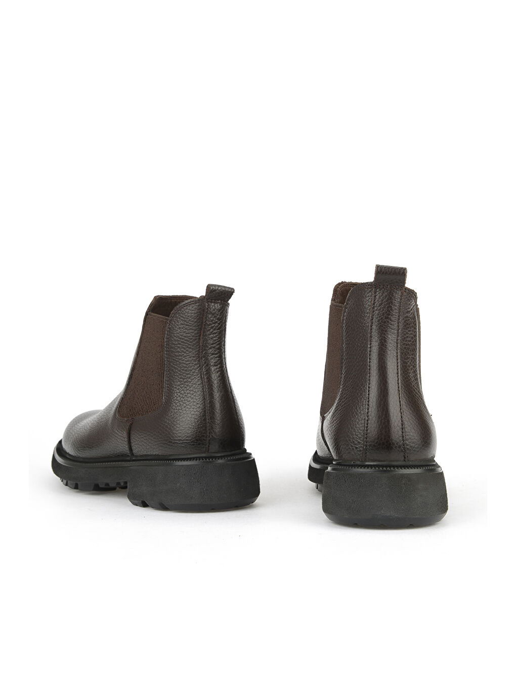 Kahverengi Erkek Hakiki Deri Bot 1531007Z8261 Kahve-2