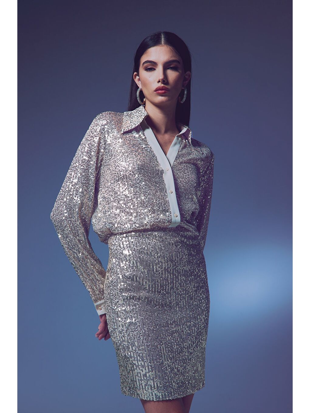 Salaş Payet Gömlek - Bej-2