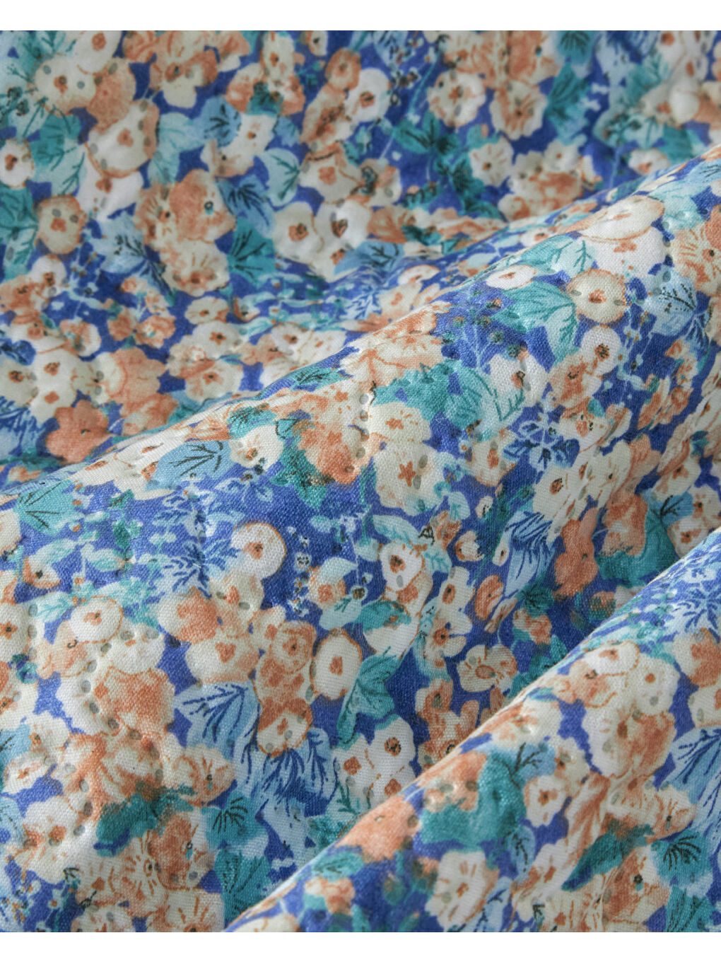 Blossom Haze King Size Çok Amaçlı Örtü 220x240 cm Mor-4