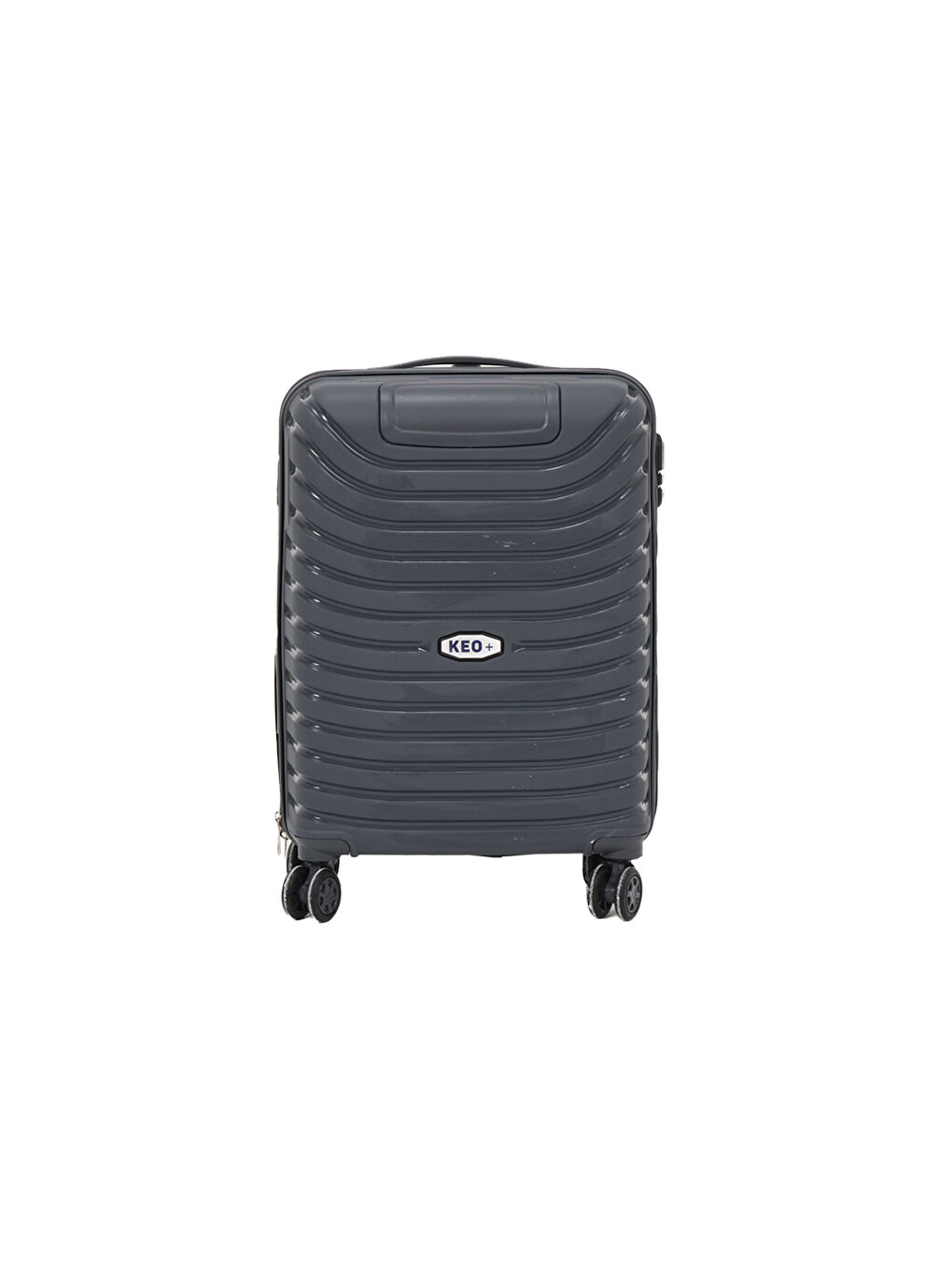 Gri 3’lü Set Füme PP Valiz-9