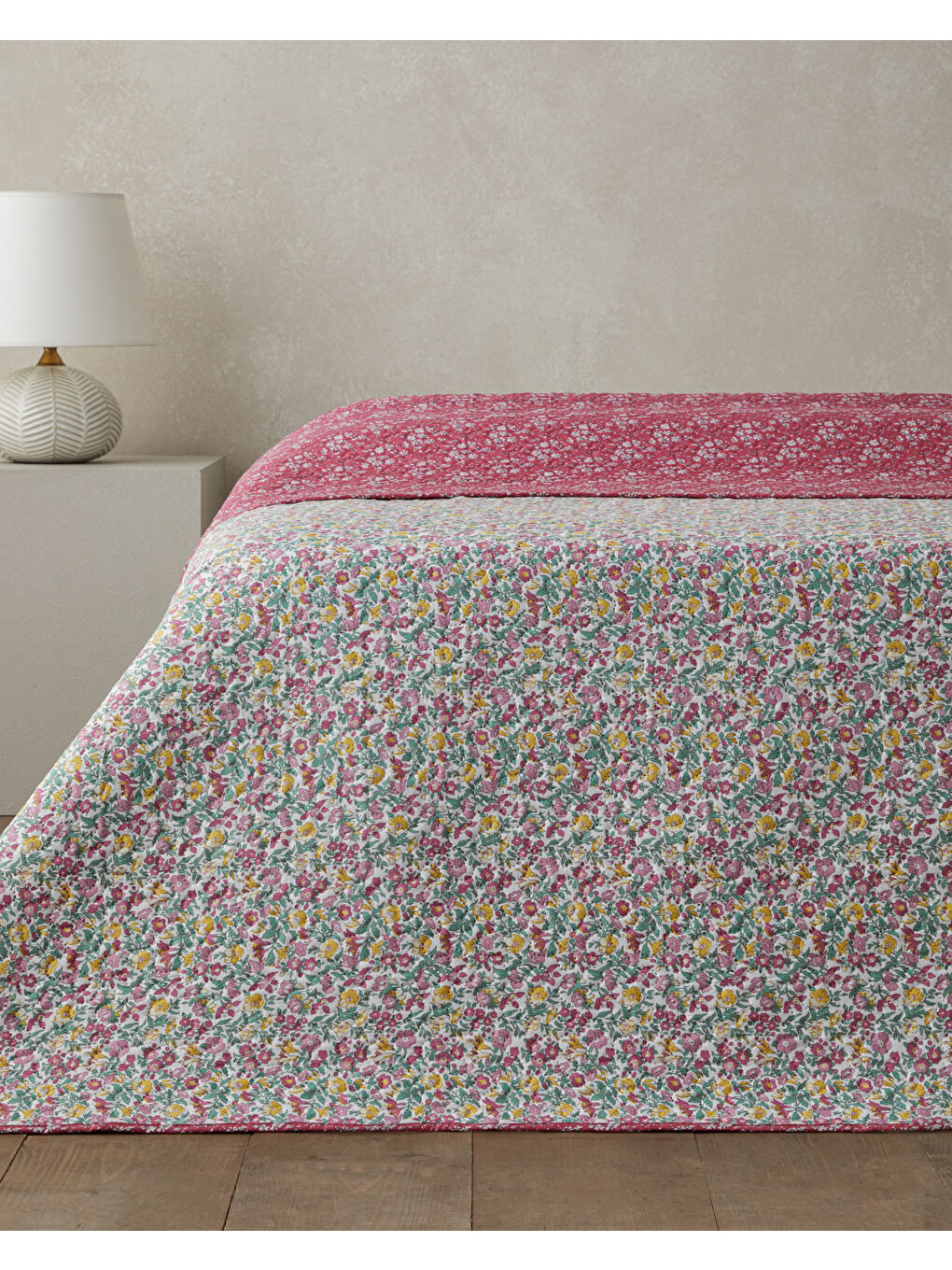 Mira Blush King Size Çok Amaçlı Örtü 220x240 cm Fuşya-2