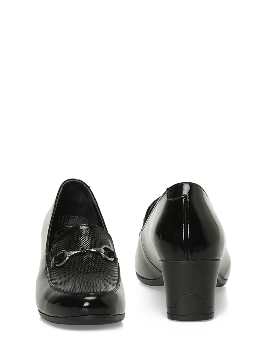 105620.RZ5PR Siyah Kadın Topuklu Ayakkabı-4