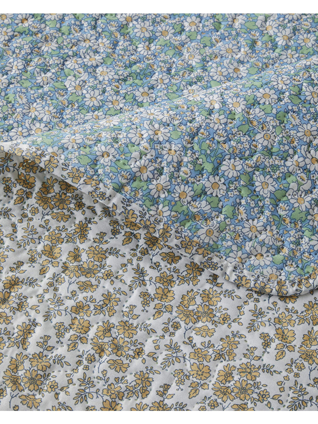 Daisy Charm Çift Kişilik Çok Amaçlı Örtü 200x220 cm Yeşil-5