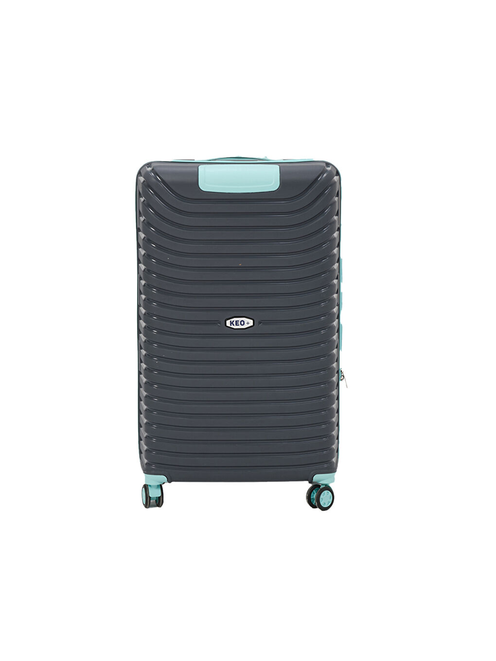 Gri 3’lü Set Füme-Turkuaz  PP Valiz-3