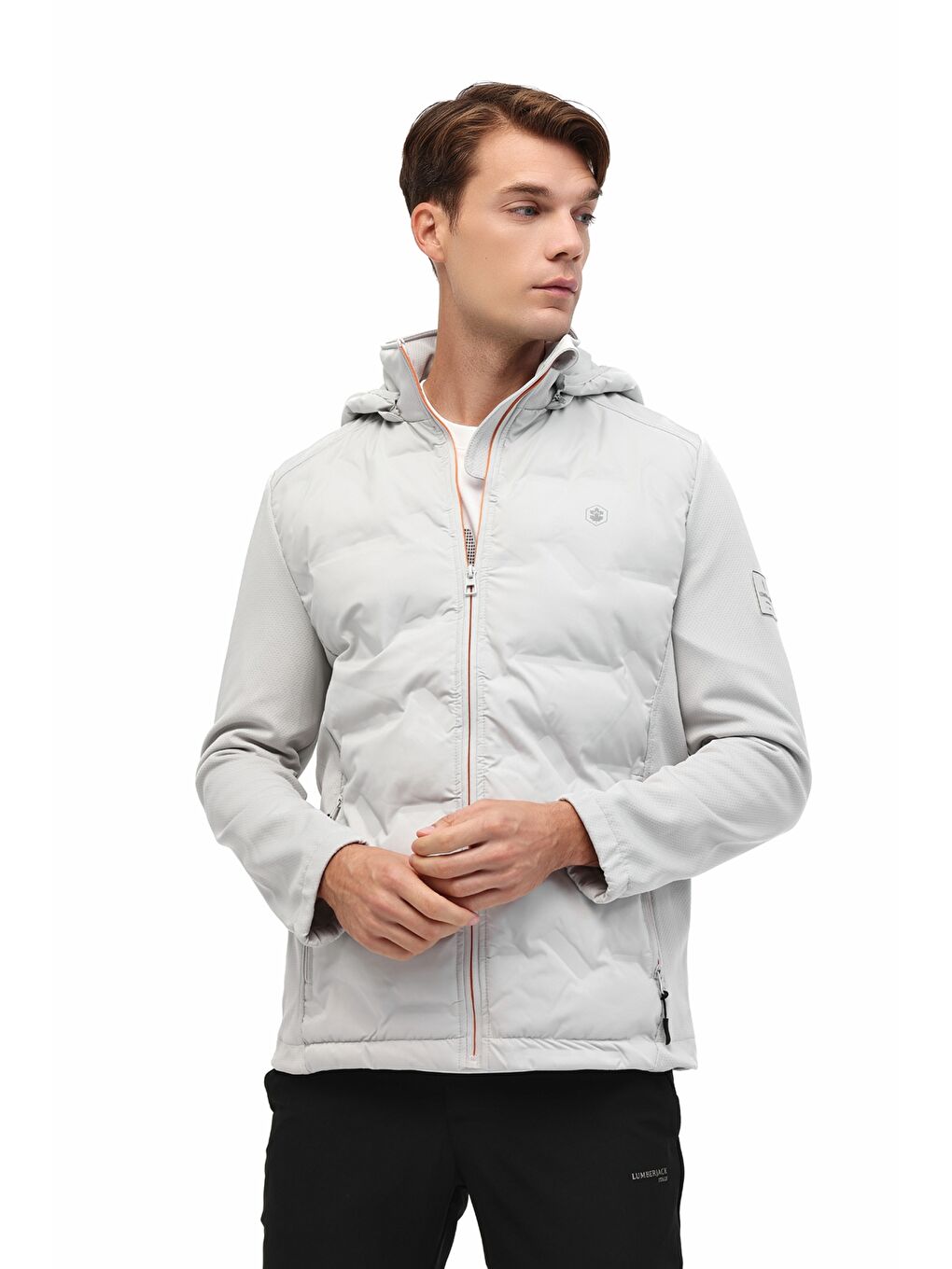 ML ENJI 1KSY-MU25318 5PR Gri Erkek Mont