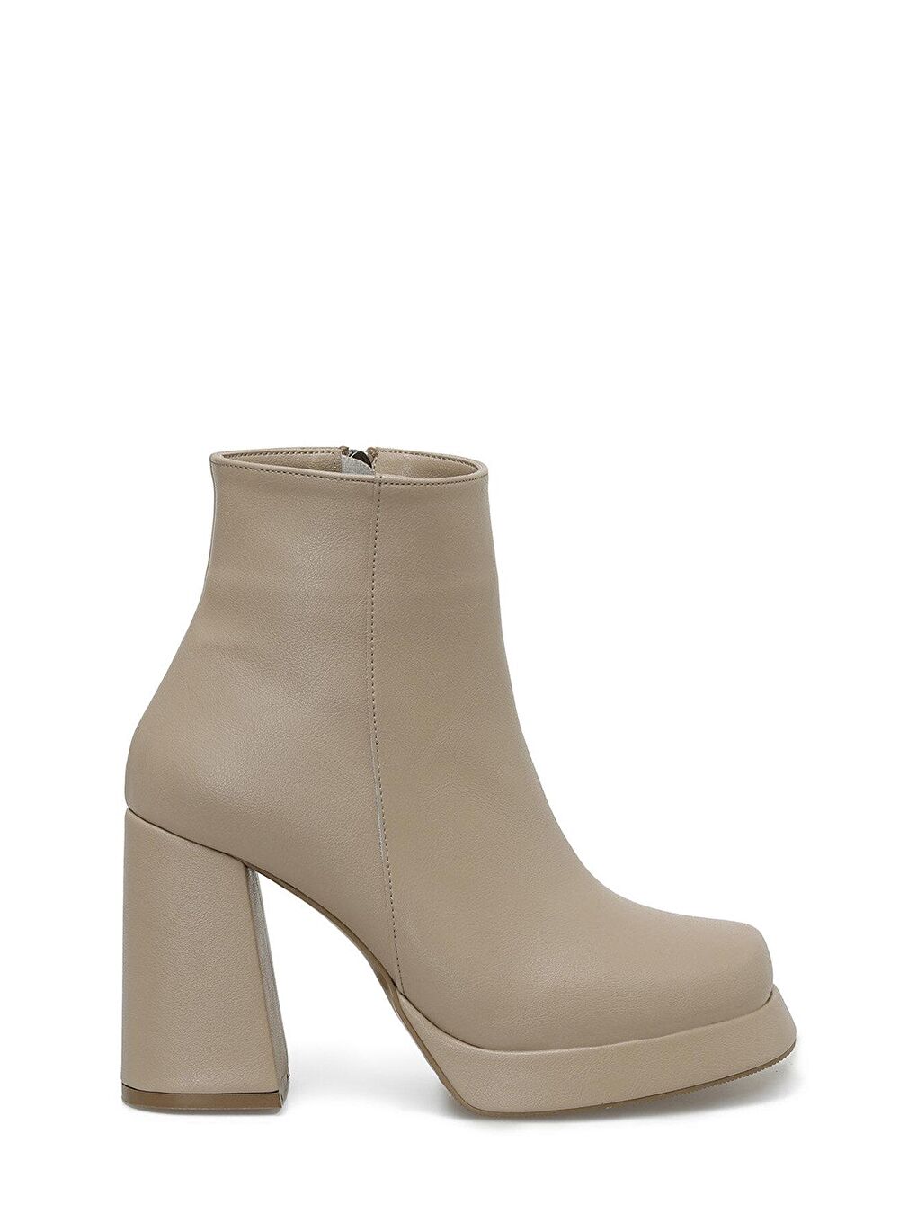 Bej TASHA 3PR NUDE Kadın Topuklu Bot
