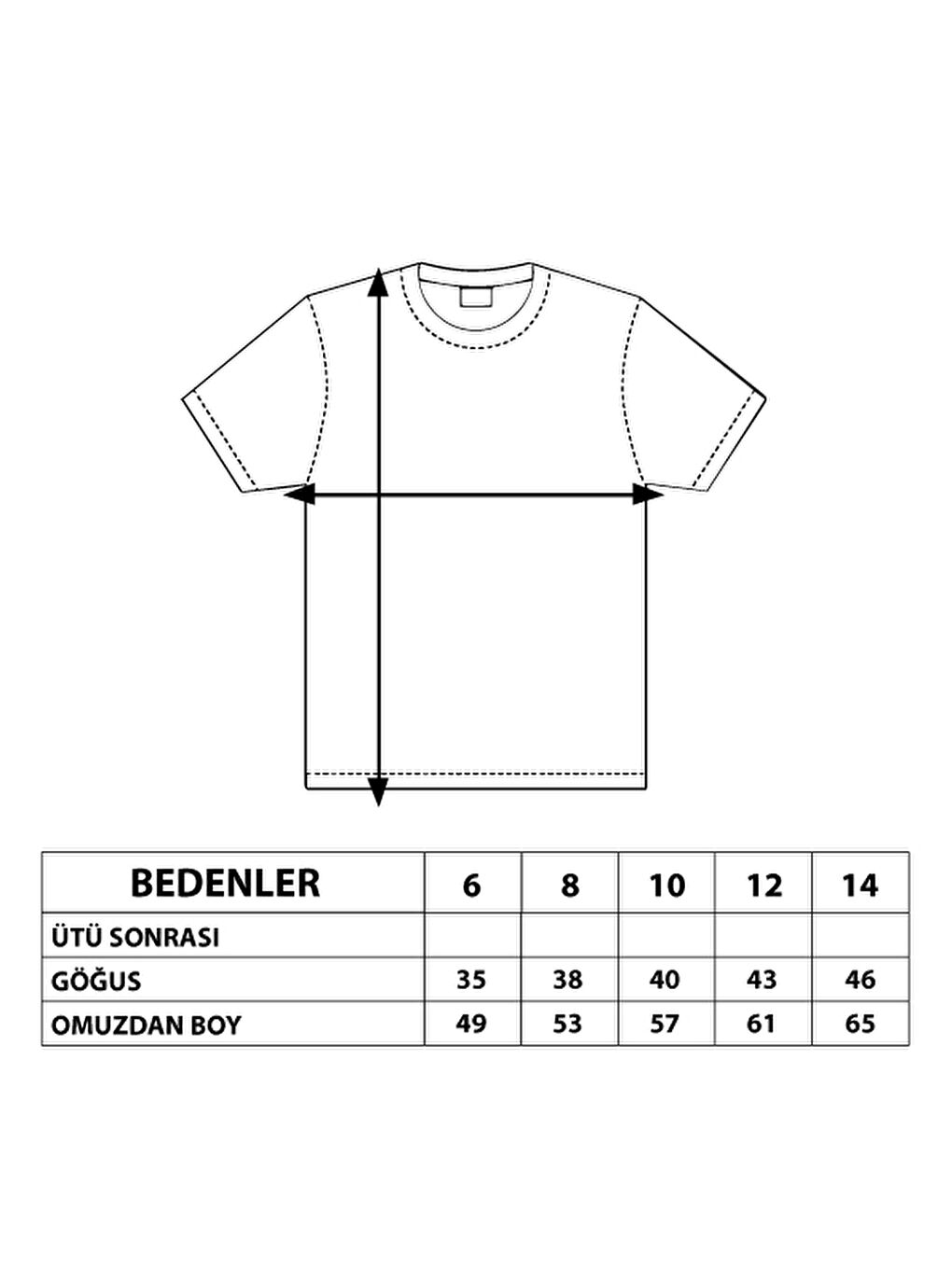 Lacivert Erkek Çocuk Garnili TNTY Nakışlı Tişört-2