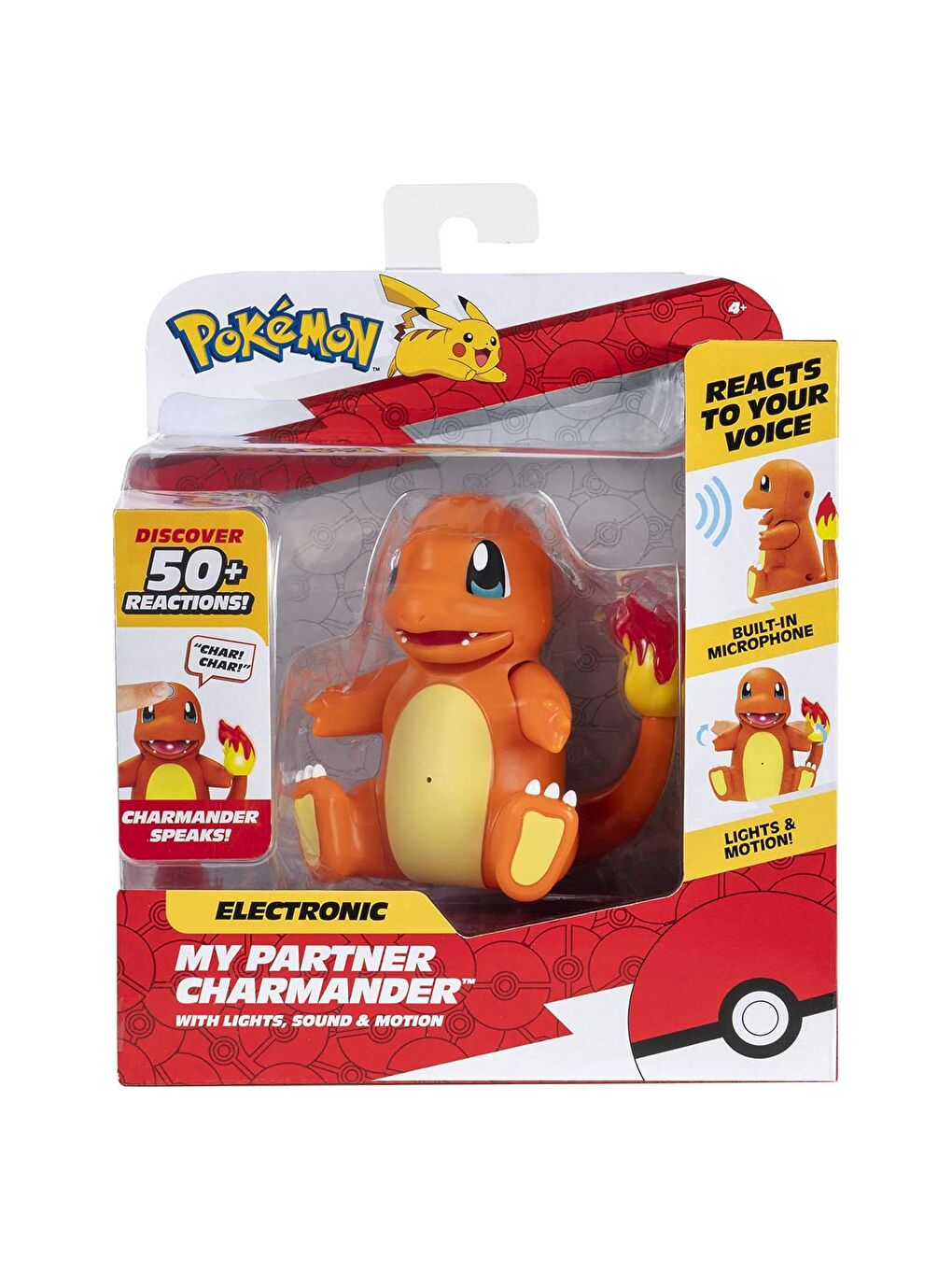 Pokemon Renksiz Elektronik ve İnteraktif Charmander Figür - 4