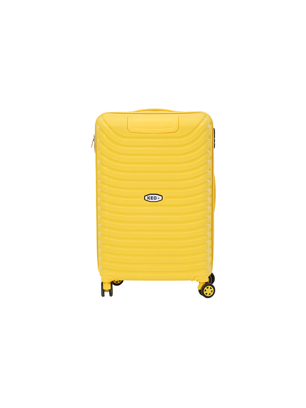 3’lü Set Sarı PP Valiz-3