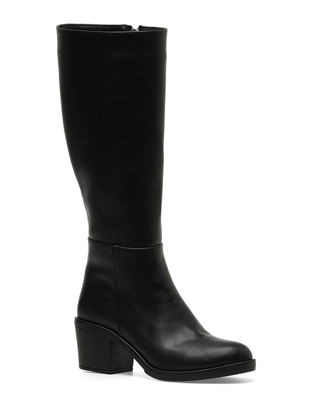 BRONTE 3PR Siyah Kadın Topuklu Çizme-1