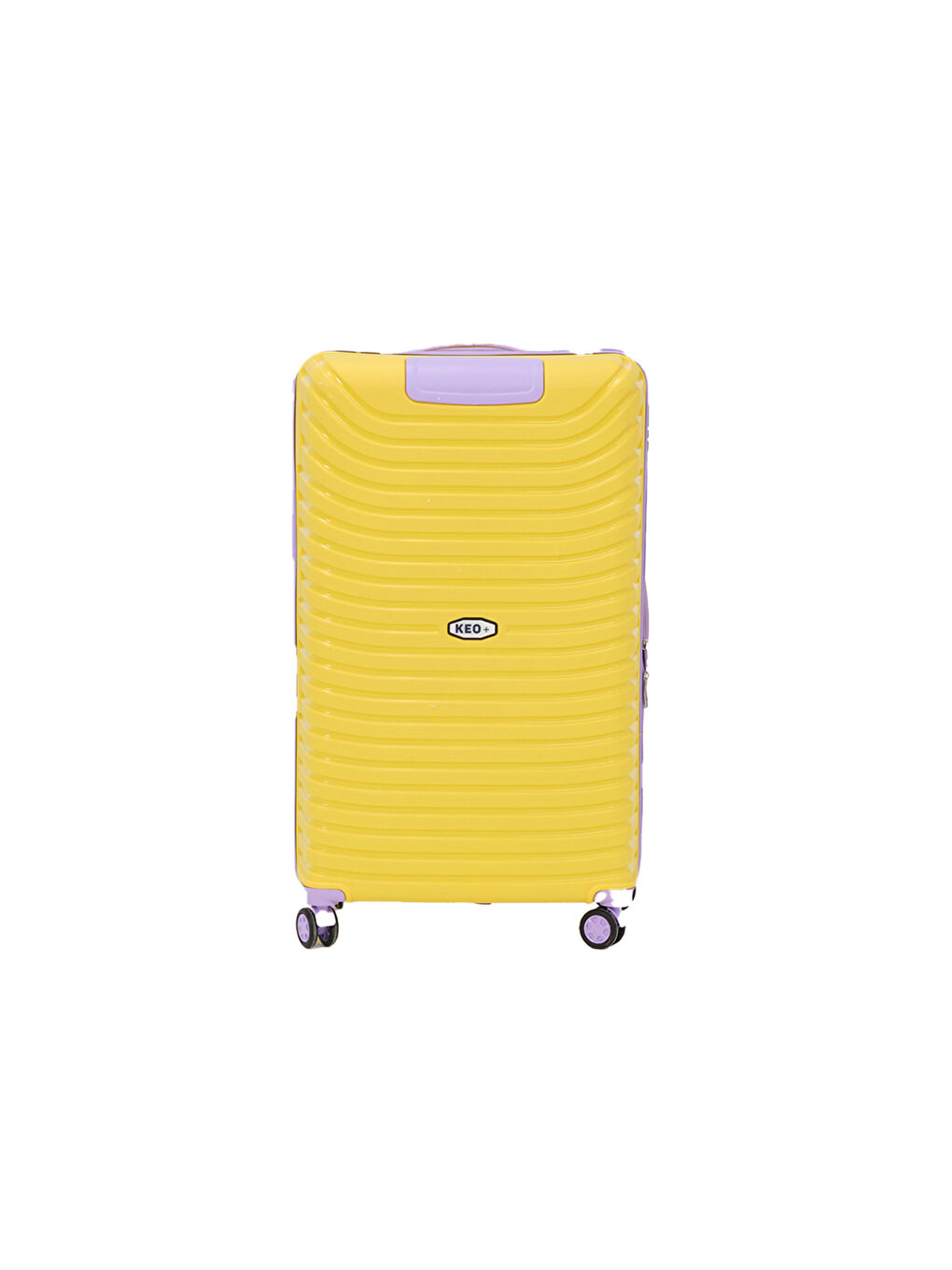 3’lü Set Sarı-Lila PP Valiz-2