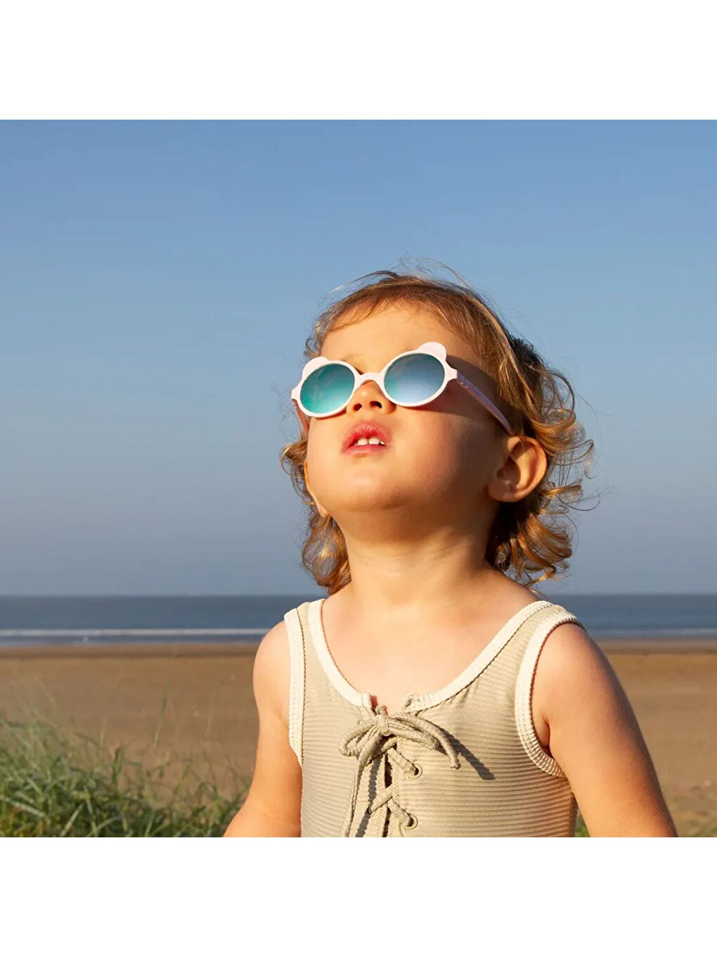 Pembe Ourson Güneş Gözlüğü 1-2 Yaş Light Pink-4