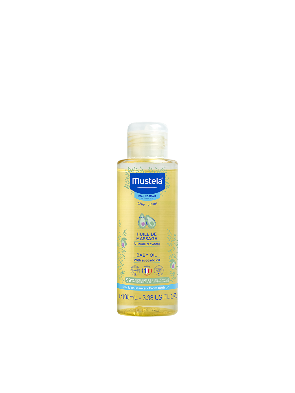 Mustela Renksiz Baby Oil 100ml