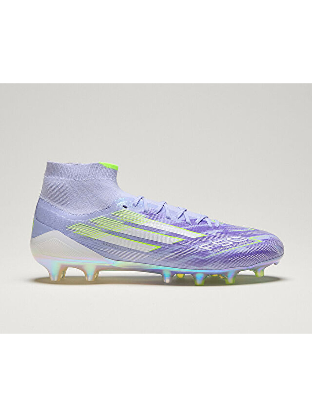 F50 Sparkfusion Elite Fg/ag Erkek Çoklu Çim Zemin Kramponu Jh7648 Mor-2