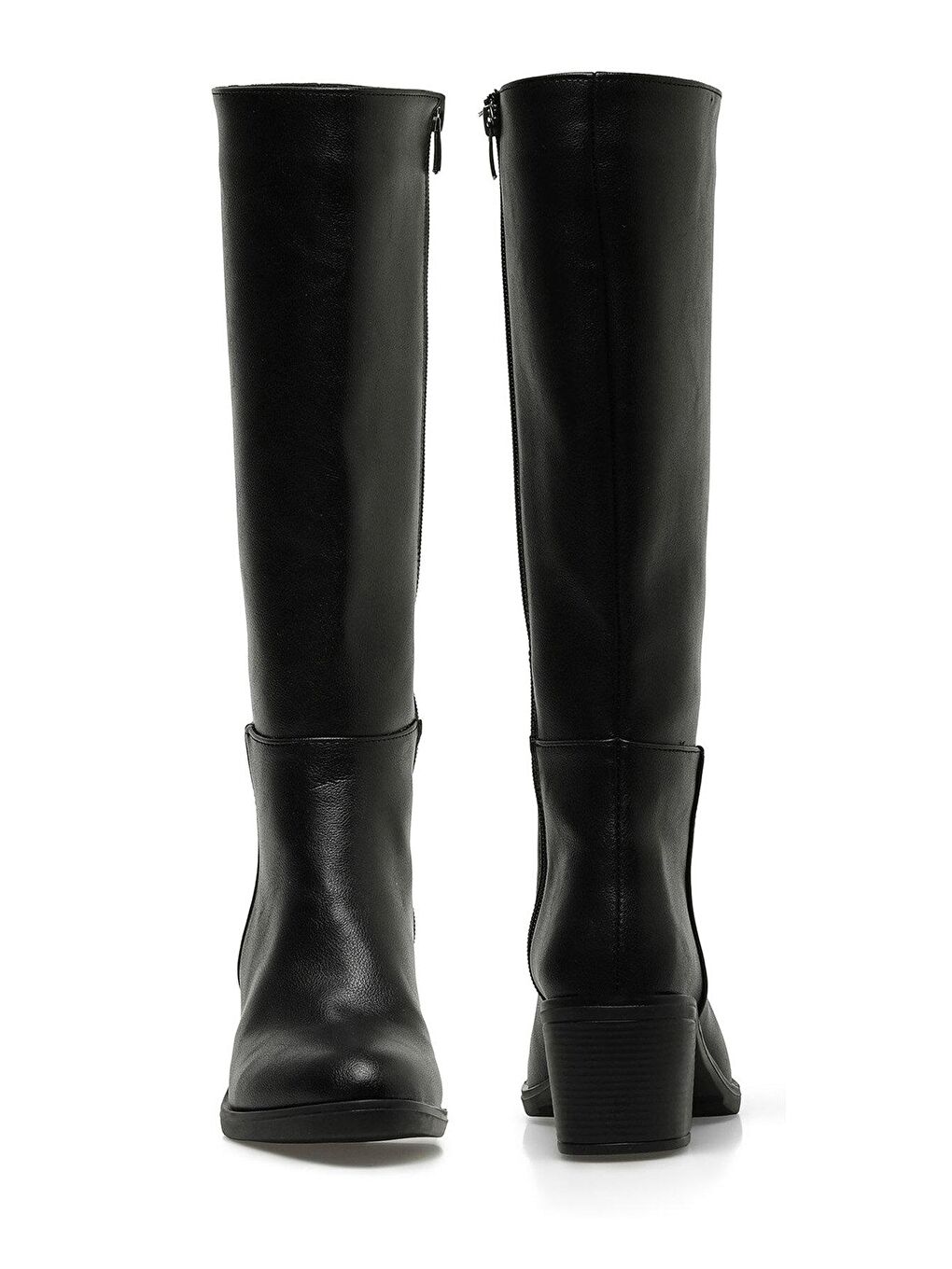 BRONTE 3PR Siyah Kadın Topuklu Çizme-3