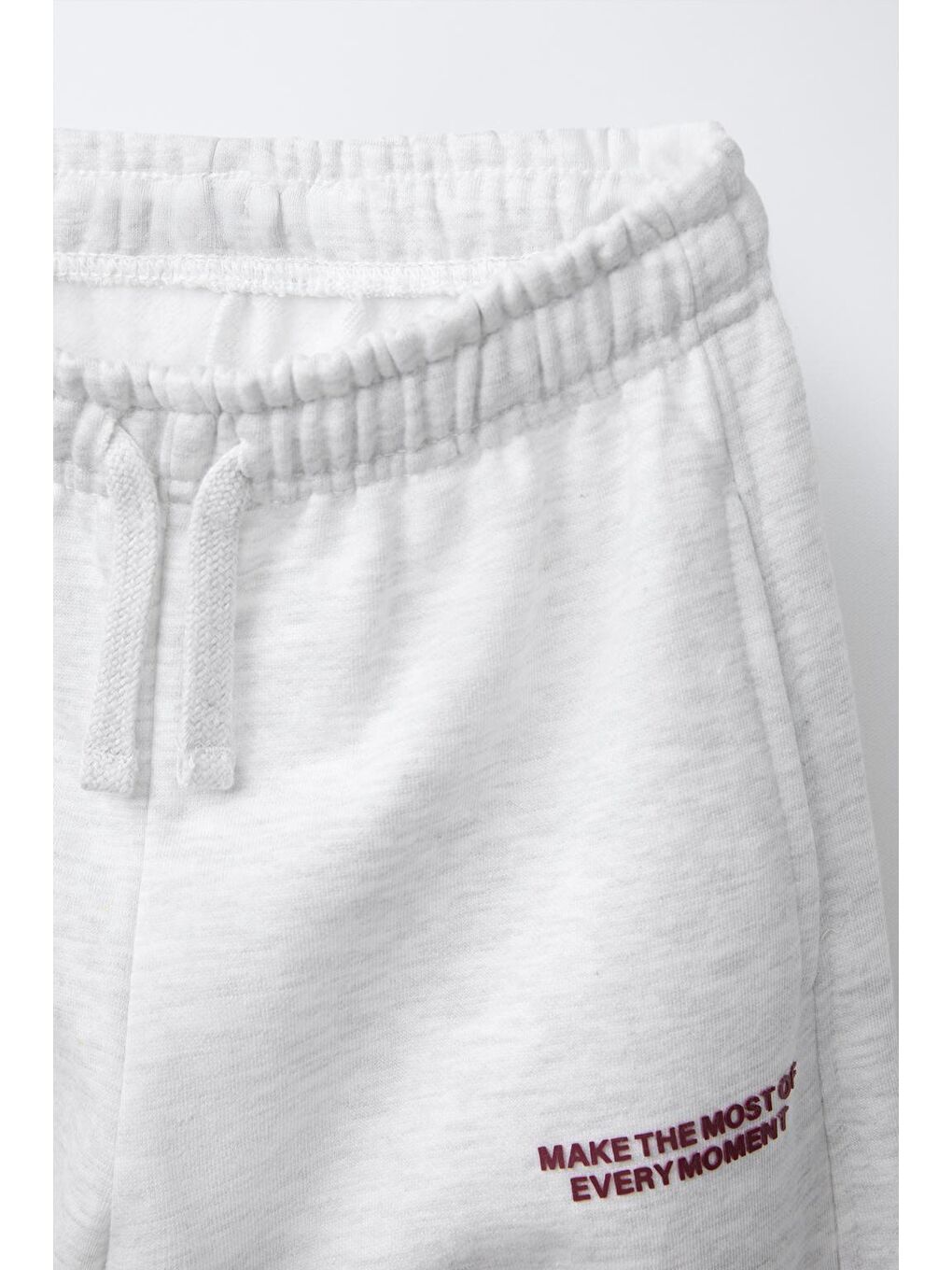 Erkek Çocuk Pamuklu Gri Yarım Fermuarlı Future Goals Eşofman Takımı-6