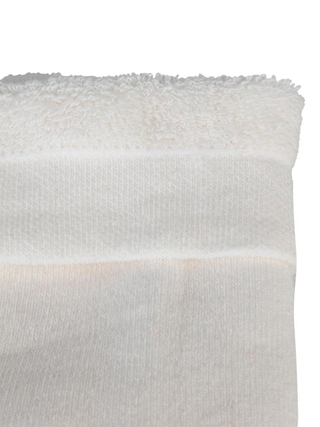 Baby Kalp Havlu 6- Bebek Kız Külotlu Çorap - Ekru 6 Ay-1