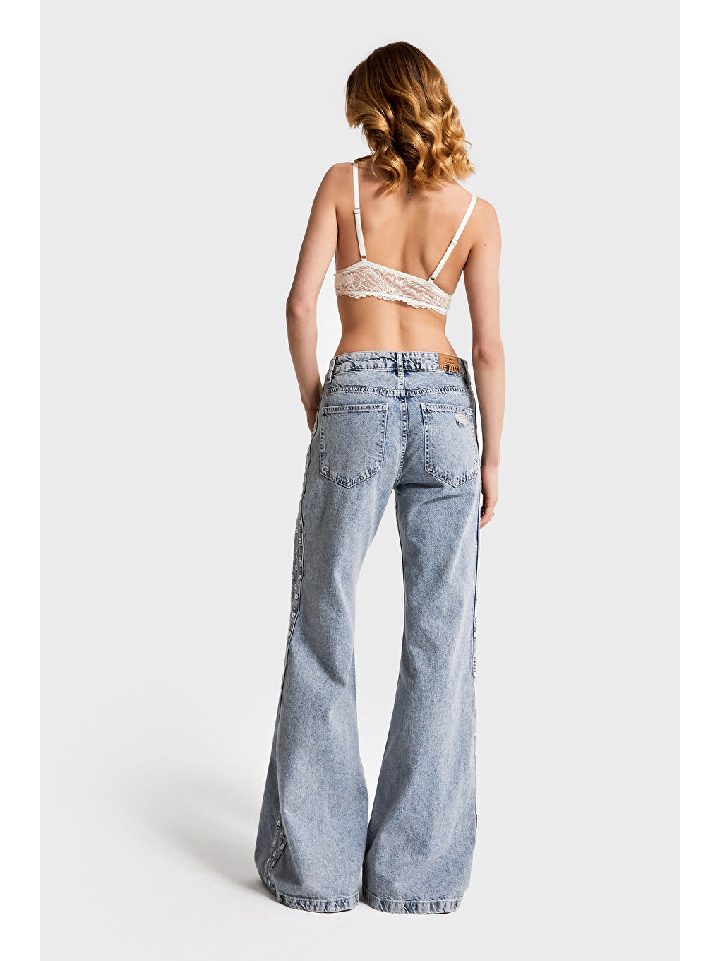 Mavi Kadın 11S565 Yandan Nakışlı Flare Fit  100 Pamuk  Tasarım Denim-6