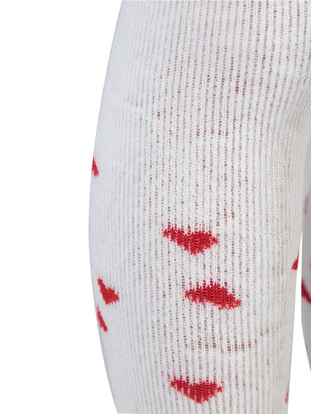 Baby Kalp Havlu 6- Bebek Kız Külotlu Çorap - Ekru 6 Ay-2