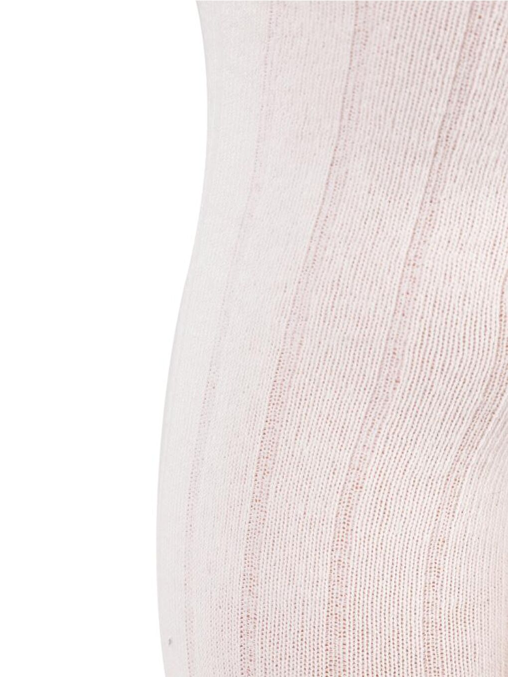 Girls Derbili Fiyonk Aksesuar 3-11 Yaş Kız Külotlu Çorap - Ekru 7-8 Yaş-1