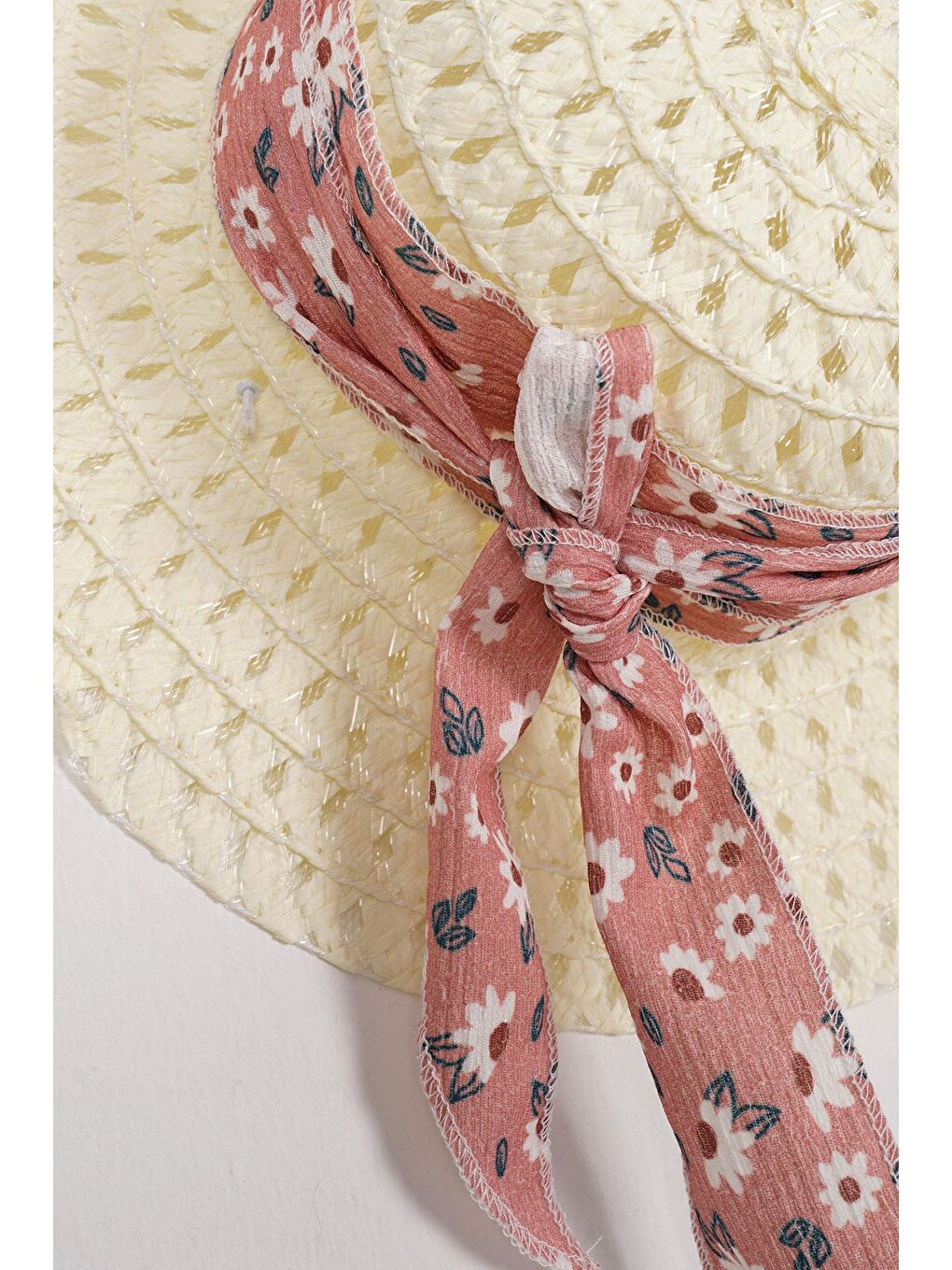 Bisiklet Yaka Sıfır Kol Şapka Aksesuarlı Kahverengi Renk Kız Çocuk Elbise-3