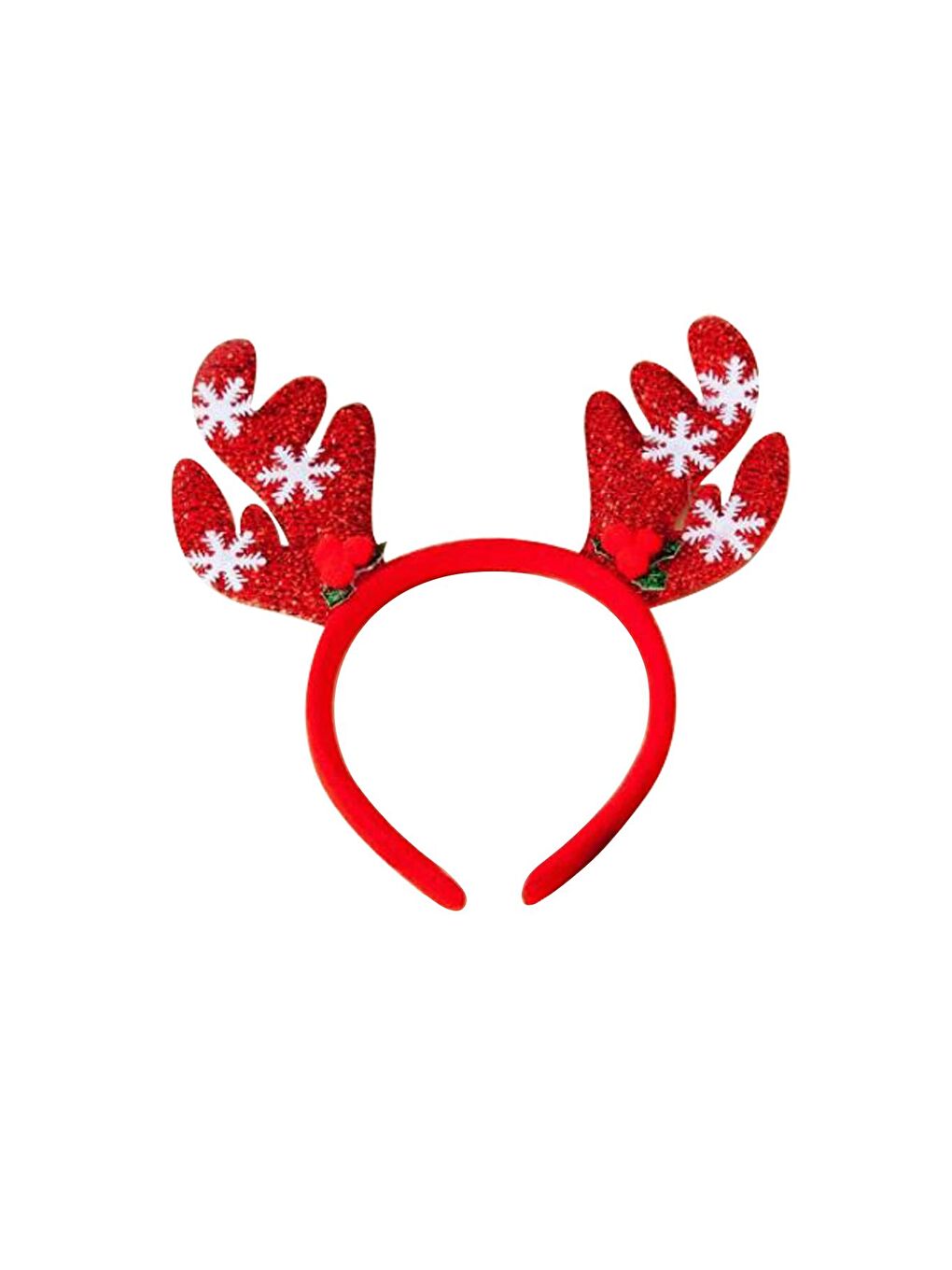 Kırmızı Geyikli Yılbaşı Tacı-1