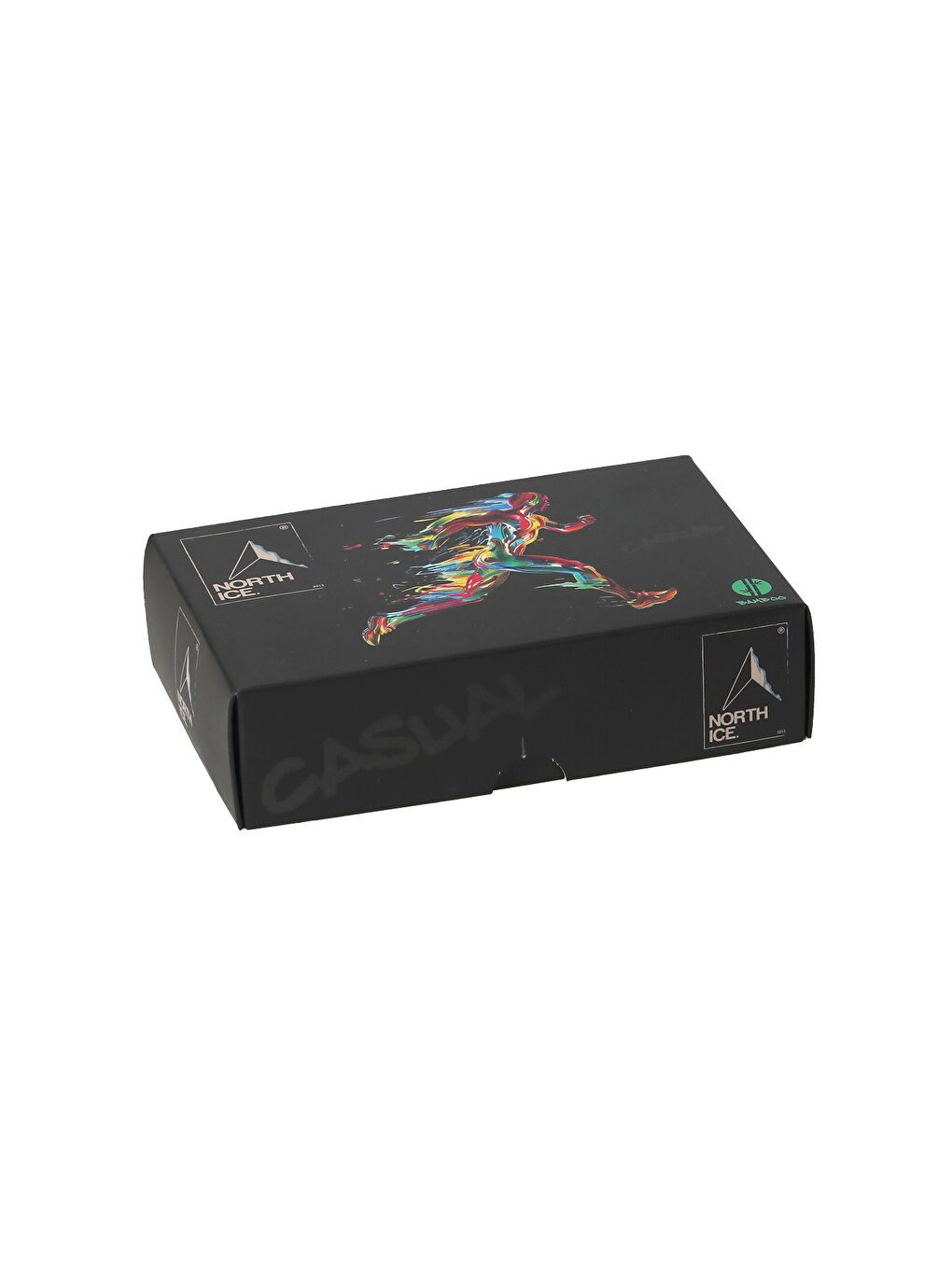 Gri North Ice Bambu 3lü Çorap Set GRİ-SİYAH-LACİ-3