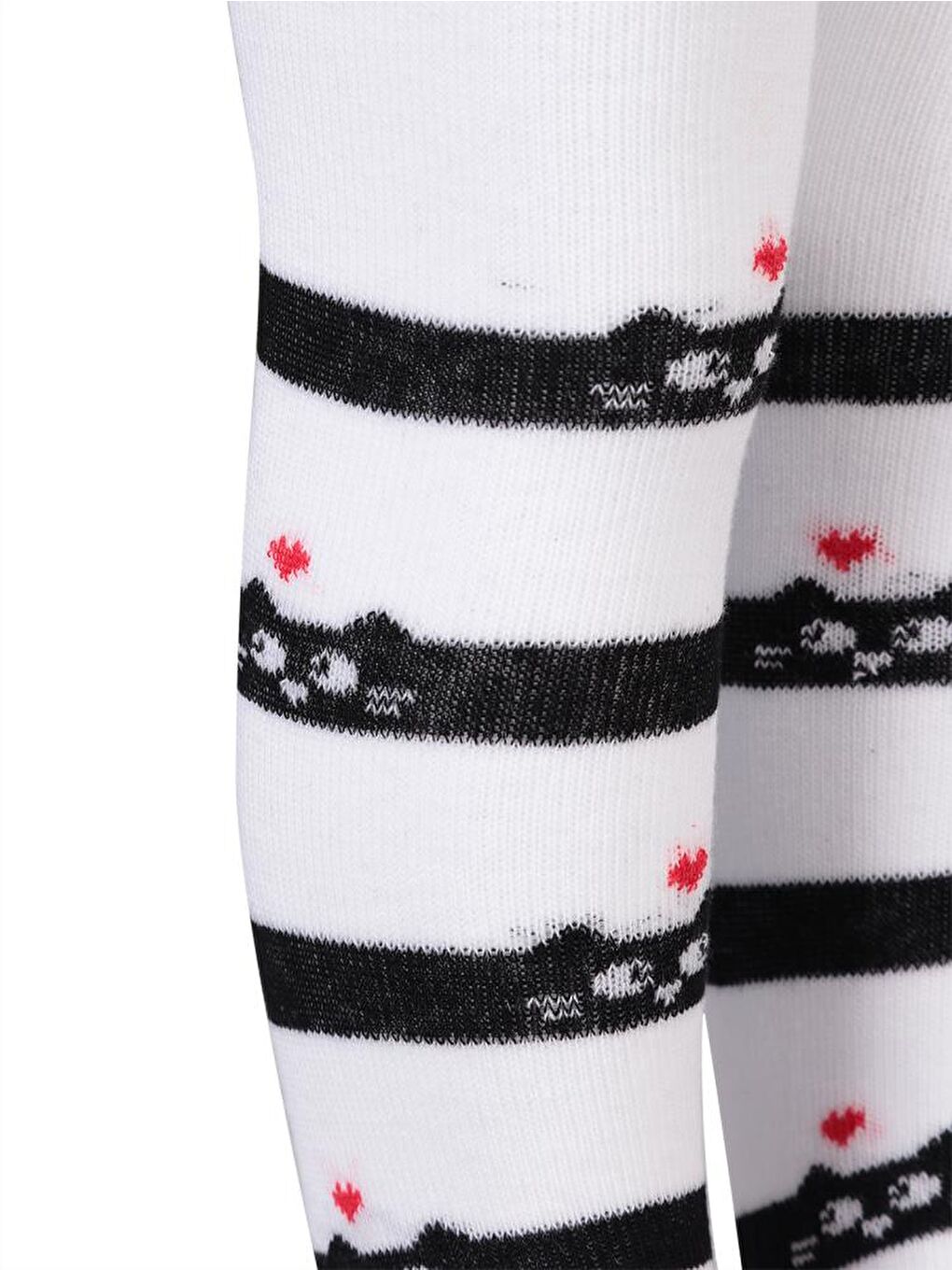 Baby 6-18 Ay Bebek Kız Külotlu Çorap - Beyaz 12 Ay-1