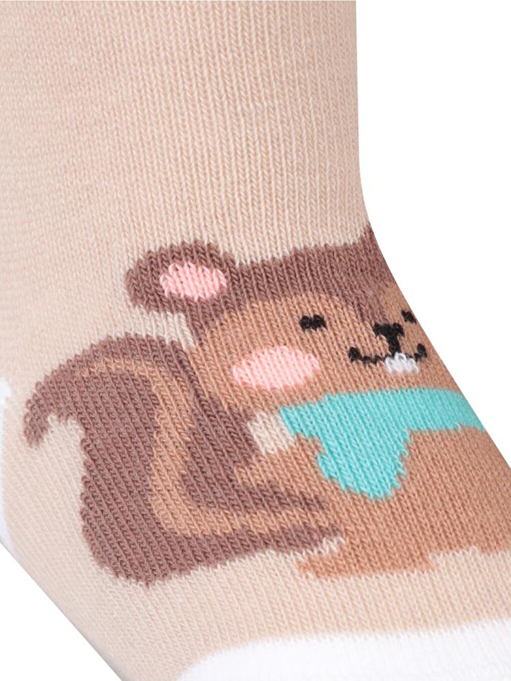 Baby Sincap 6- Bebek Kız Külotlu Çorap - Bej 6 Ay-1