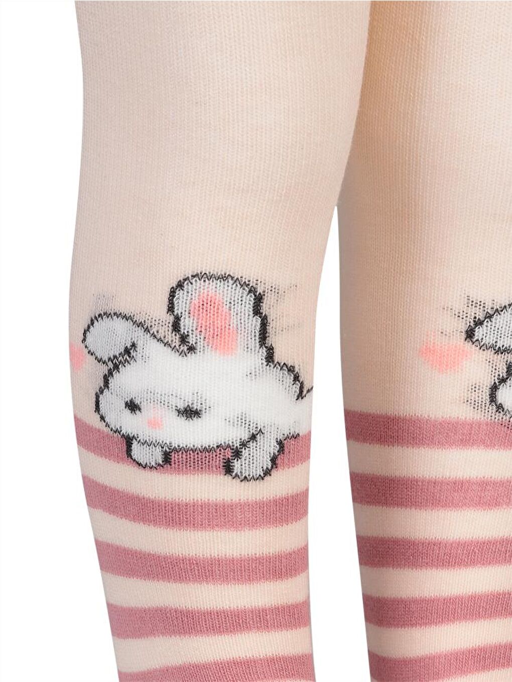 Baby Mini Bunny 6- Bebek Kız Külotlu Çorap - Bej 18 Ay-1