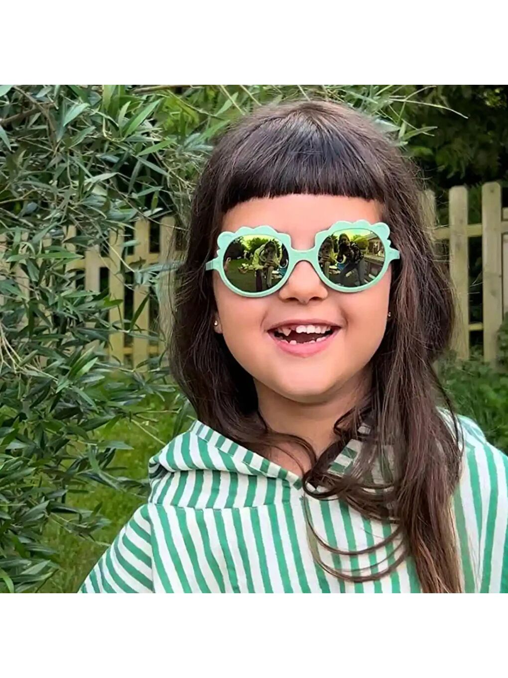 Turkuaz Lion Güneş Gözlüğü 1-2 Yaş Green Slavia-5