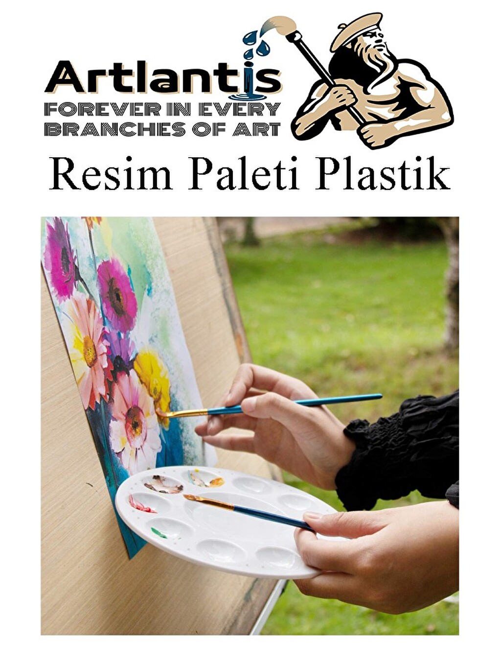 12 Renk Brons Sulu Boya 25x35 Cm Telli Spralli Resim Defteri Resim Paleti Resim Fırçası Temizleme Ka-7