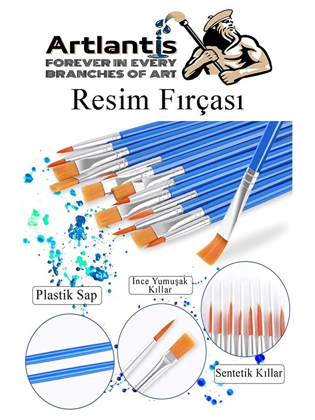 12 Renk Fatih Sulu Boya 35x50 Cm Telli Spralli Resim Defteri Resim Paleti Resim Fırçası Temizleme Ka-4