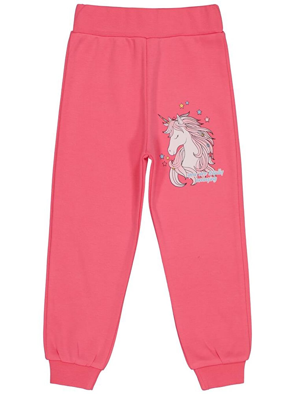 Girls Baskılı 2-5 Yaş Eşofman Altı - Pembe 5-6 Yaş-1