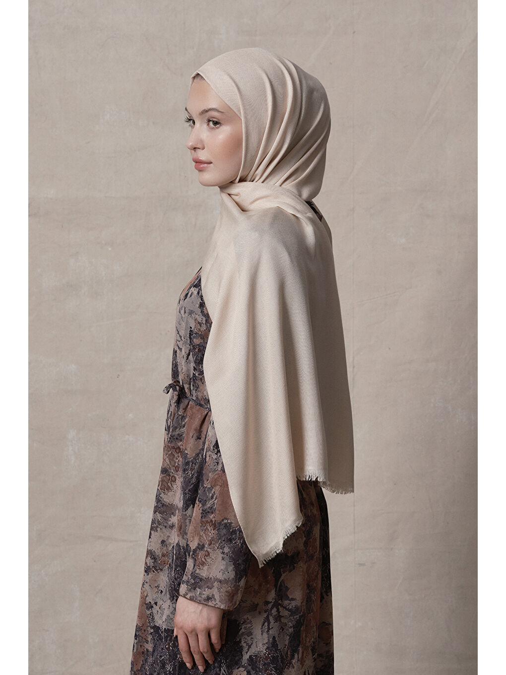 Modal Şal Bej-1