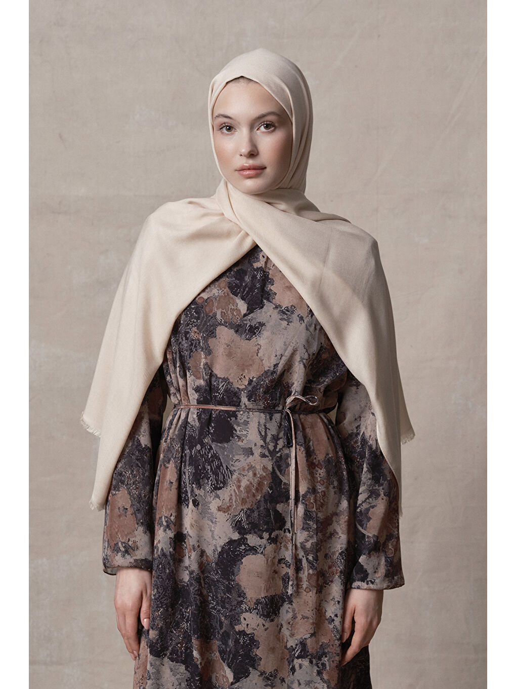 Modal Şal Bej-2