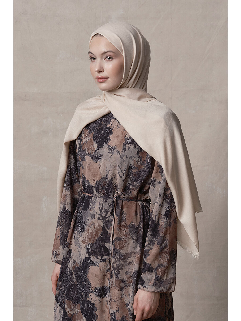 Modal Şal Bej-3
