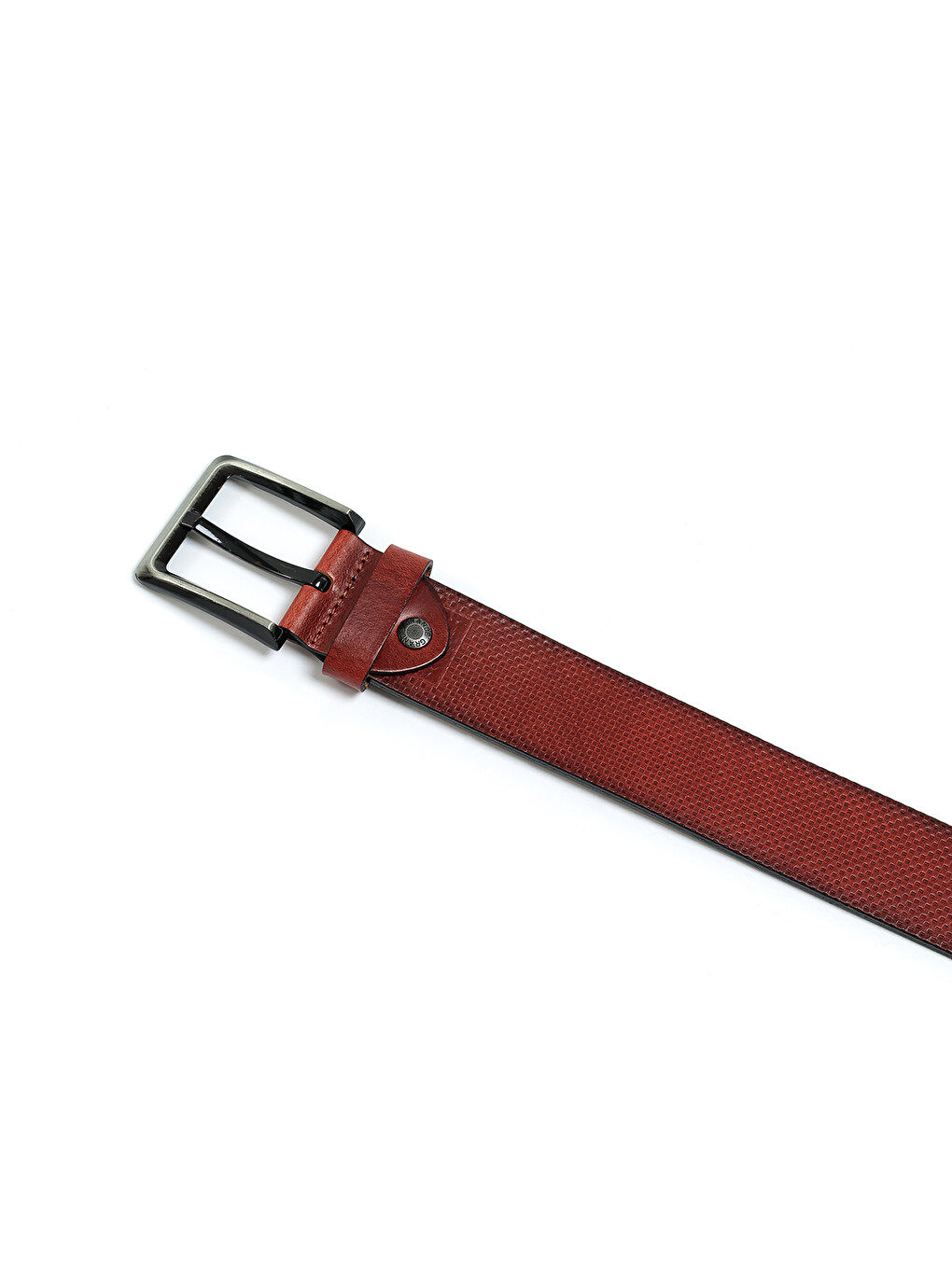 Kahverengi Erkek D-045-40 Jean Kemer (genişlik 4.5 Cm)-1