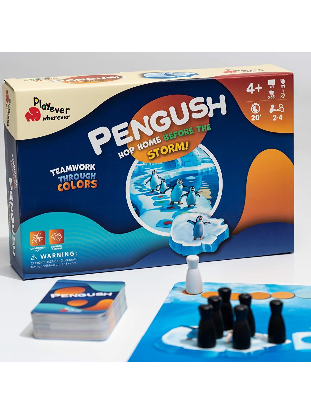 Pengush, Stratejik Düşünmeyi Geliştiren Takım Oyunu (4-7 Yaş)