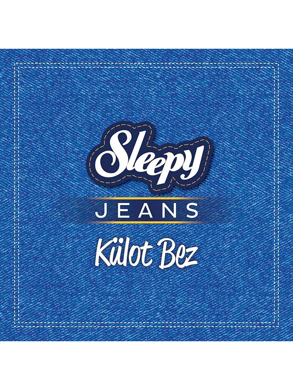 Sleepy Açık Lacivert Jeans KÜLOT Bez 6 Numara Xlarge 4’lü Jumbo 80 Adet - 3