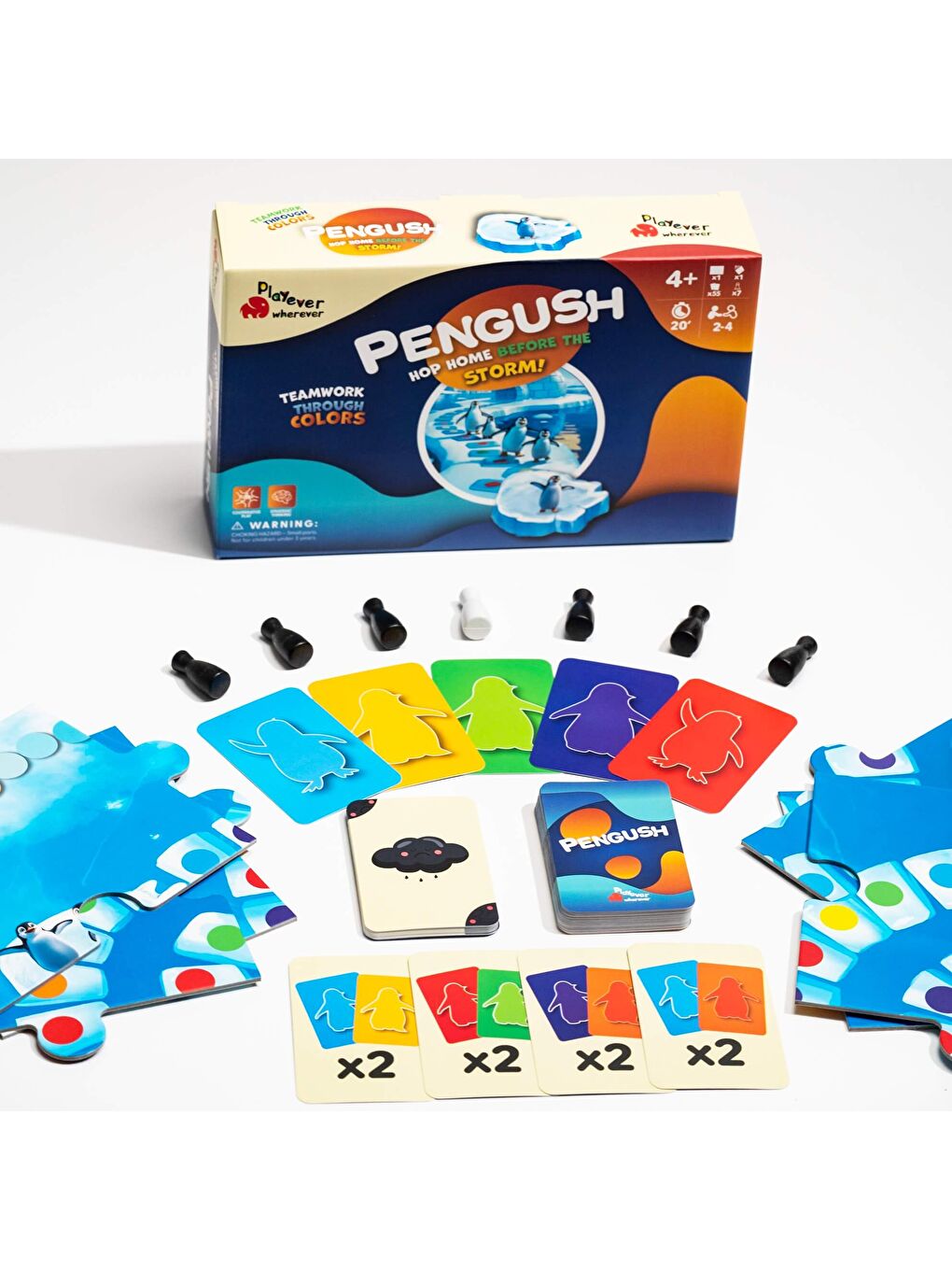 Pengush, Stratejik Düşünmeyi Geliştiren Takım Oyunu (4-7 Yaş)-2