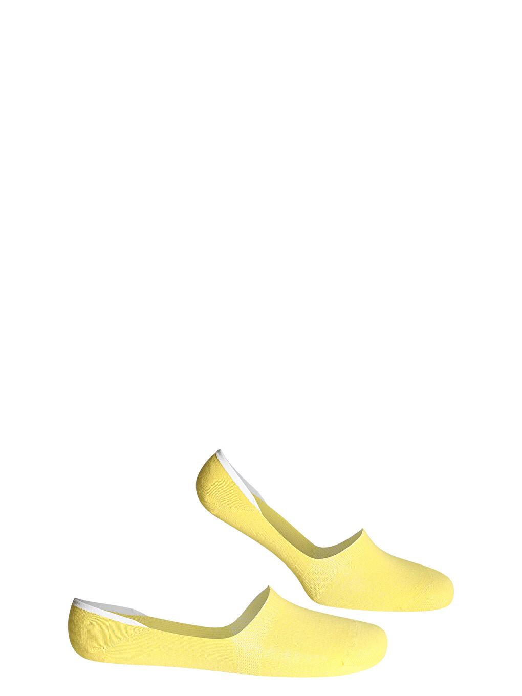 Gri North Ice 2'li Babet Basic Çorap GRİ-SARI-1