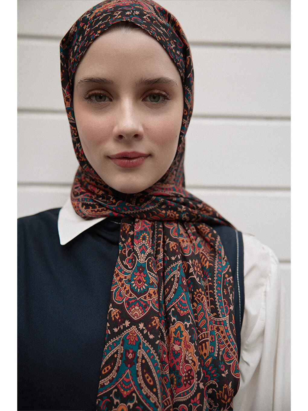 Kırmızı Deluxe Şal Vena-2